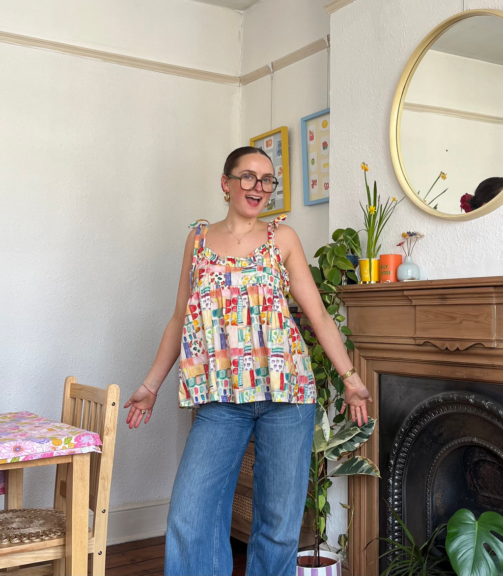 Don't Ruffle Any Feathers sewing pattern - A4/PRINT AT HOME